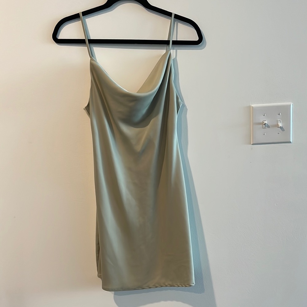 Urban outfitters Mallory cowl neck slip dress